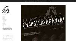 Desktop Screenshot of chapschoir.com